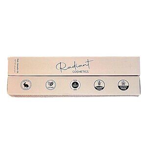 NWOT 2 Boxes of Radiant Cosmetics Organic Nail Growth Oil, .10 oz/3 ml each
